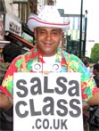 Welcome Amigos to                                      SalsaClass.co.uk with Milo